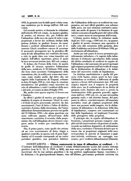 Giurisprudenza comparata di diritto commerciale, marittimo, aeronautico, industriale e d'autore