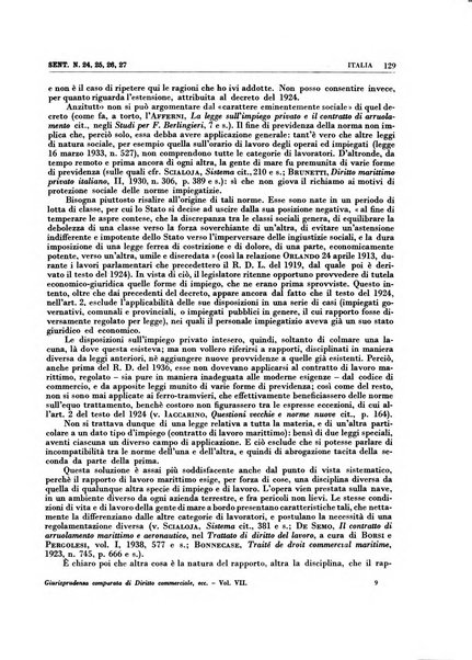 Giurisprudenza comparata di diritto commerciale, marittimo, aeronautico, industriale e d'autore