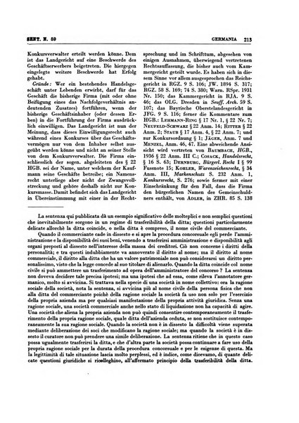 Giurisprudenza comparata di diritto commerciale, marittimo, aeronautico, industriale e d'autore