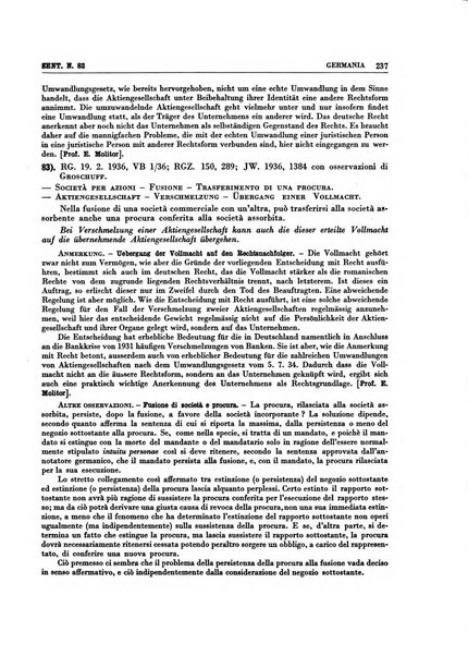 Giurisprudenza comparata di diritto commerciale, marittimo, aeronautico, industriale e d'autore