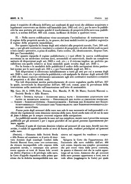 Giurisprudenza comparata di diritto commerciale, marittimo, aeronautico, industriale e d'autore