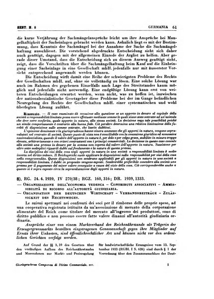 Giurisprudenza comparata di diritto commerciale, marittimo, aeronautico, industriale e d'autore