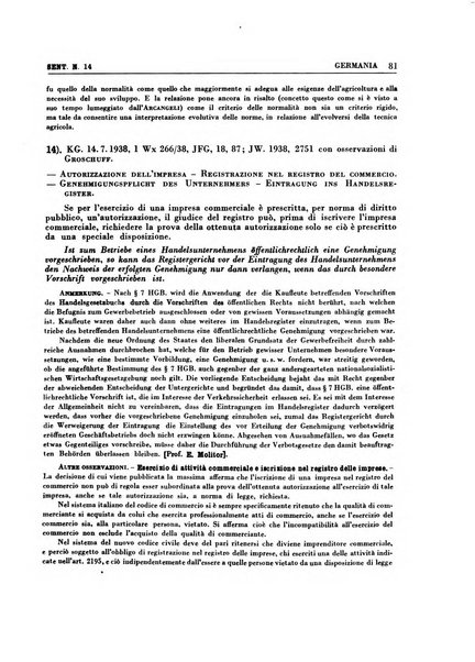 Giurisprudenza comparata di diritto commerciale, marittimo, aeronautico, industriale e d'autore