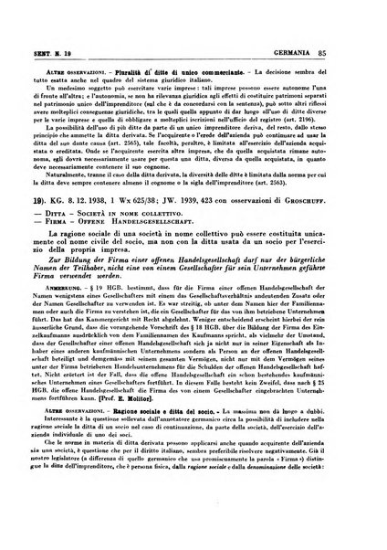 Giurisprudenza comparata di diritto commerciale, marittimo, aeronautico, industriale e d'autore