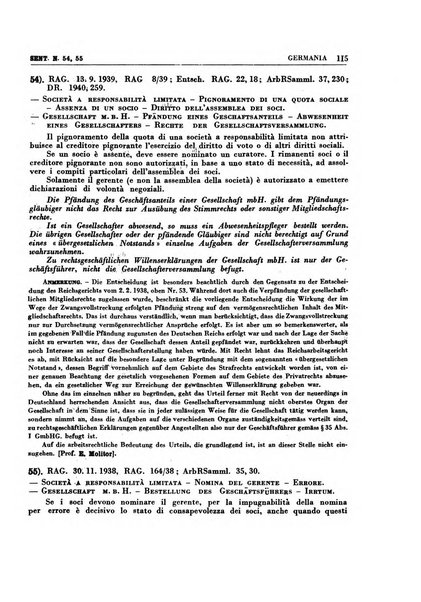 Giurisprudenza comparata di diritto commerciale, marittimo, aeronautico, industriale e d'autore