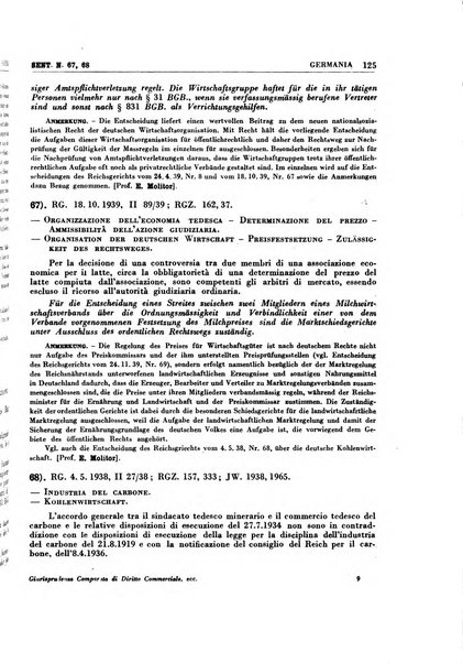 Giurisprudenza comparata di diritto commerciale, marittimo, aeronautico, industriale e d'autore