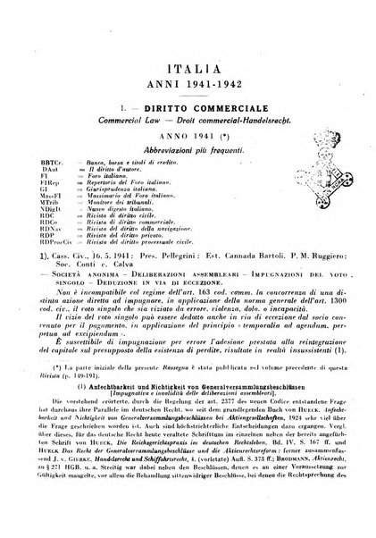 Giurisprudenza comparata di diritto commerciale, marittimo, aeronautico, industriale e d'autore