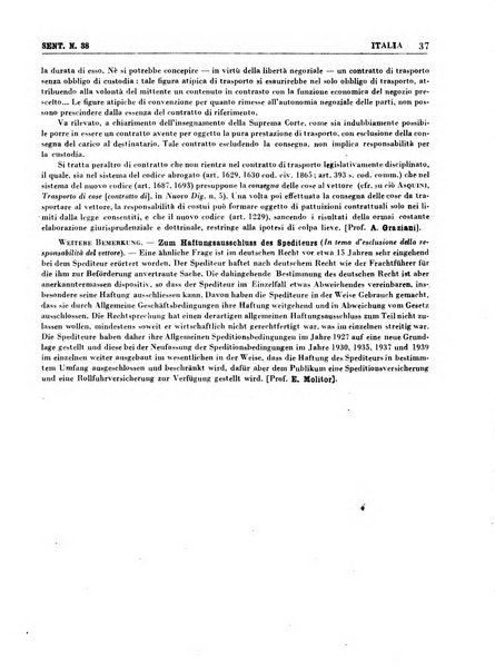 Giurisprudenza comparata di diritto commerciale, marittimo, aeronautico, industriale e d'autore