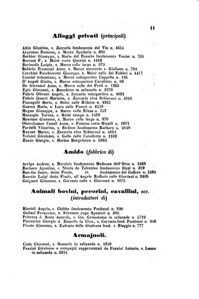 Guida del commercio e dell'industria di Venezia