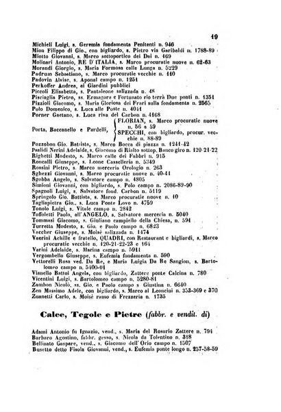 Guida del commercio e dell'industria di Venezia