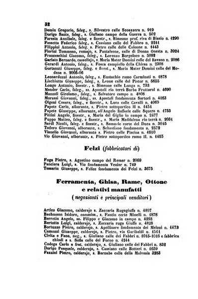 Guida del commercio e dell'industria di Venezia