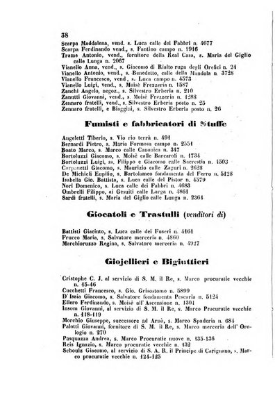 Guida del commercio e dell'industria di Venezia