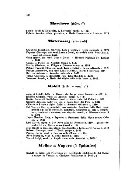 Guida del commercio e dell'industria di Venezia