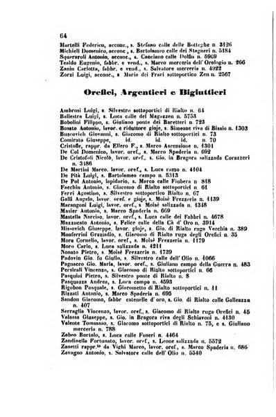 Guida del commercio e dell'industria di Venezia