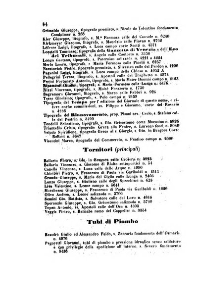 Guida del commercio e dell'industria di Venezia