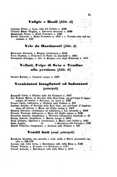 Guida del commercio e dell'industria di Venezia