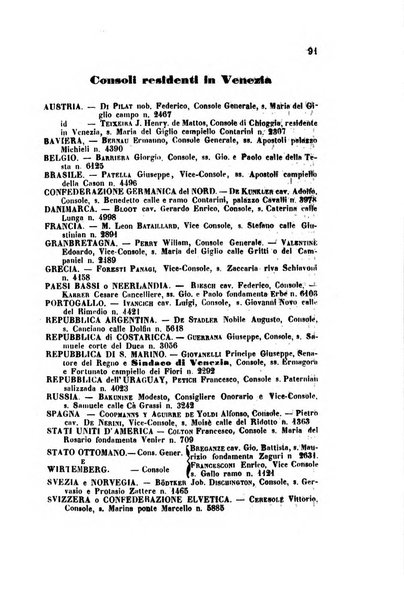 Guida del commercio e dell'industria di Venezia