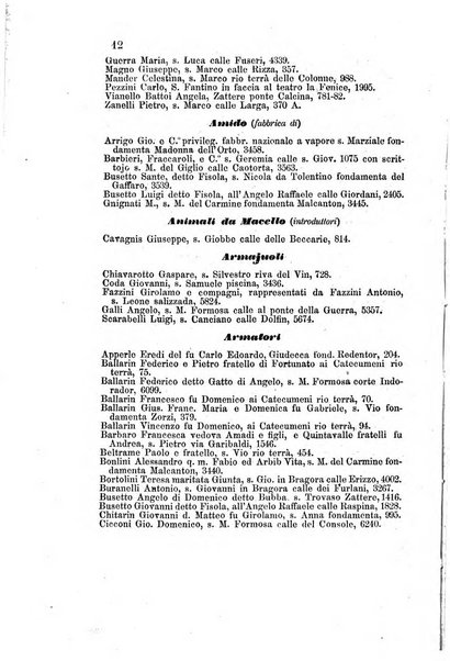 Guida del commercio e dell'industria di Venezia