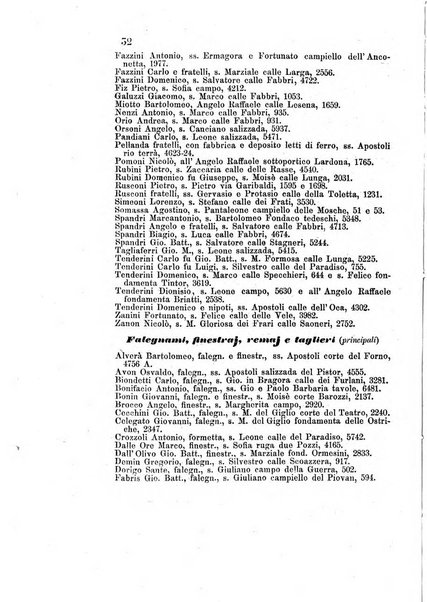 Guida del commercio e dell'industria di Venezia