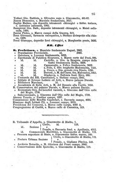 Guida del commercio e dell'industria di Venezia