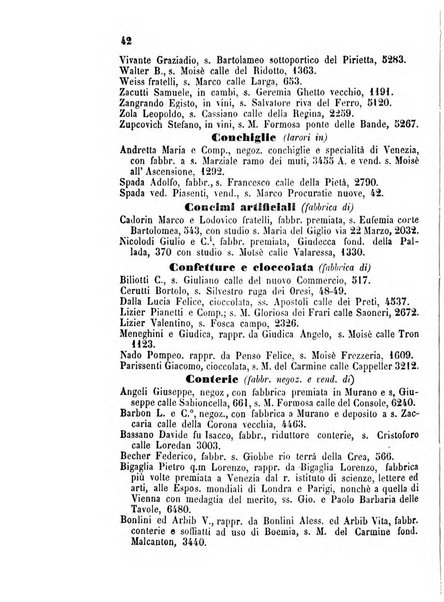 Guida del commercio e dell'industria di Venezia