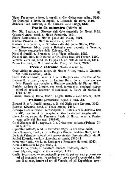 Guida del commercio e dell'industria di Venezia