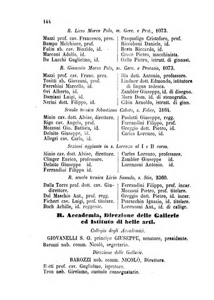 Guida del commercio e dell'industria di Venezia