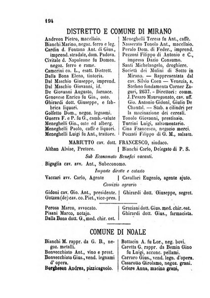 Guida del commercio e dell'industria di Venezia