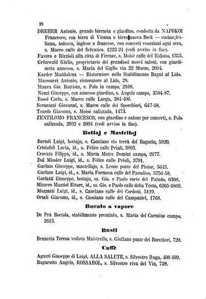 Guida del commercio e dell'industria di Venezia