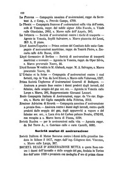 Guida del commercio e dell'industria di Venezia