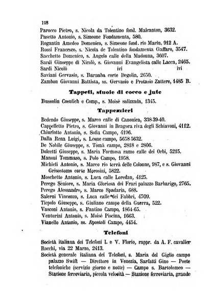 Guida del commercio e dell'industria di Venezia