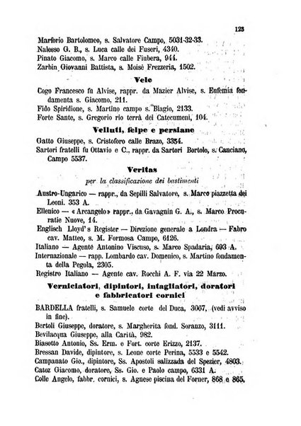 Guida del commercio e dell'industria di Venezia