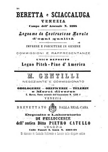 Guida del commercio e dell'industria di Venezia