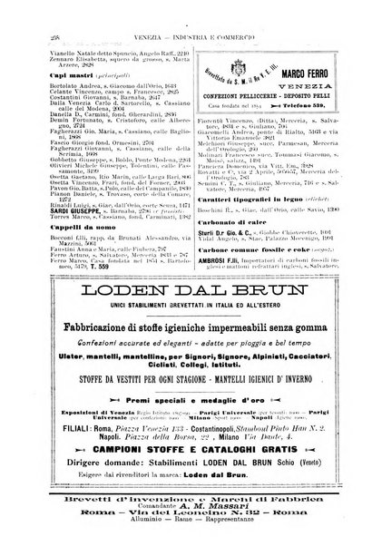 Guida del commercio e dell'industria di Venezia