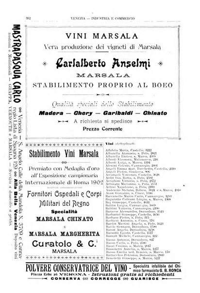 Guida del commercio e dell'industria di Venezia