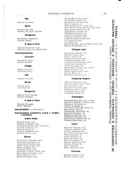 Guida del commercio e dell'industria di Venezia