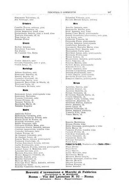 Guida del commercio e dell'industria di Venezia