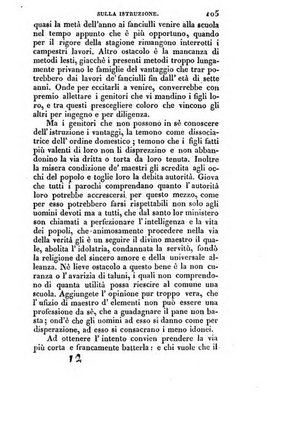 L'istitutore elementare giornale dedicato ai maestri ed ai padri di famiglia