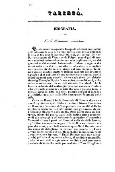 L'istitutore elementare giornale dedicato ai maestri ed ai padri di famiglia