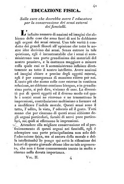 L'istitutore elementare giornale dedicato ai maestri ed ai padri di famiglia