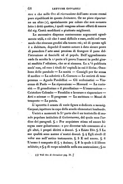 L'istitutore elementare giornale dedicato ai maestri ed ai padri di famiglia