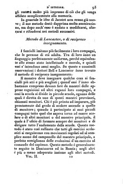 L'istitutore elementare giornale dedicato ai maestri ed ai padri di famiglia