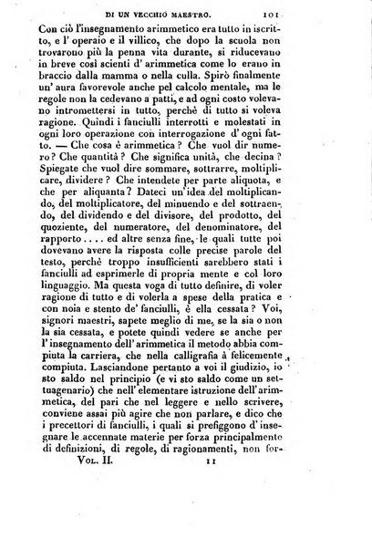 L'istitutore elementare giornale dedicato ai maestri ed ai padri di famiglia