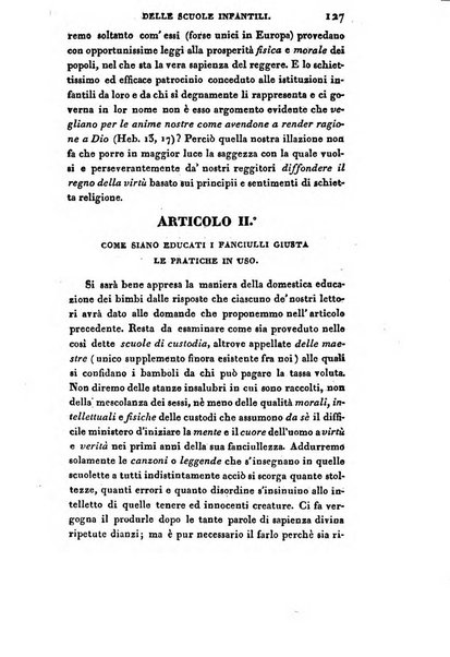 L'istitutore elementare giornale dedicato ai maestri ed ai padri di famiglia