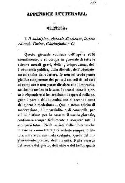 L'istitutore elementare giornale dedicato ai maestri ed ai padri di famiglia