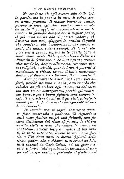 L'istitutore elementare giornale dedicato ai maestri ed ai padri di famiglia