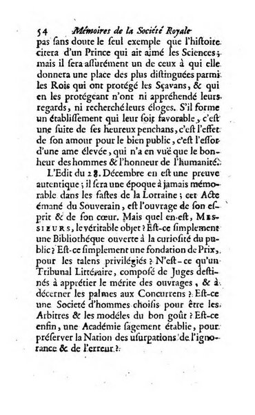 Mémoires de la Société royale des sciences et belles-lettres de Nancy