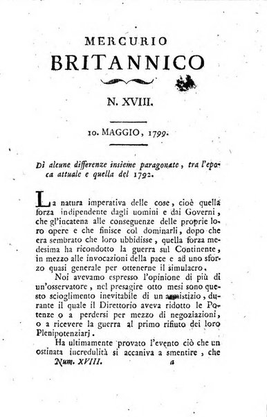 Mercurio britannico ossia notizie istorico-critiche sugli affari attuali