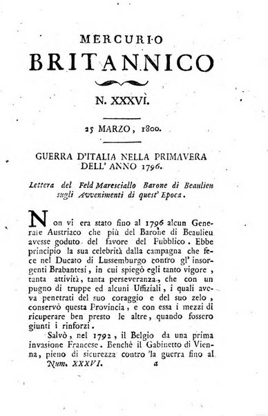 Mercurio britannico ossia notizie istorico-critiche sugli affari attuali