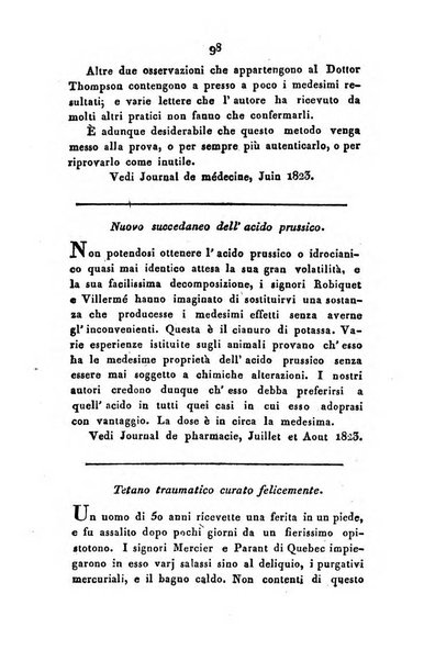 Mercurio delle scienze mediche